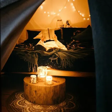 Glamping Nad Meandry V Jurtě Luxusní stan Chyňava