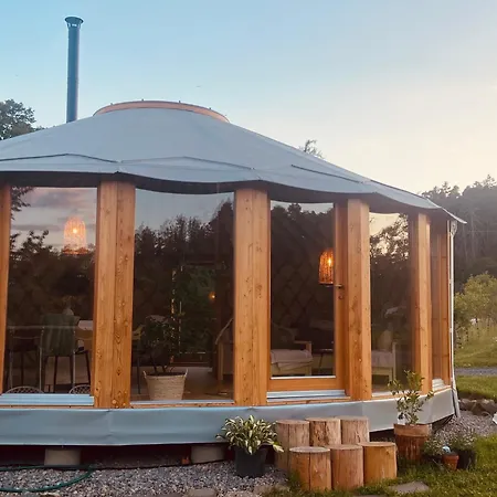 Glamping Nad Meandry V Jurtě Luxusní stan *
